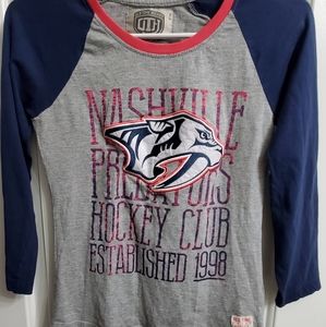 Girls NHL Nashville Predators Top